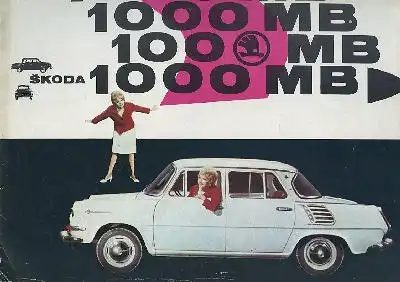 Skoda 1000 MB Prospekt 1964