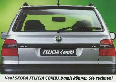 Skoda Felicia Kombi Prospekt 1996