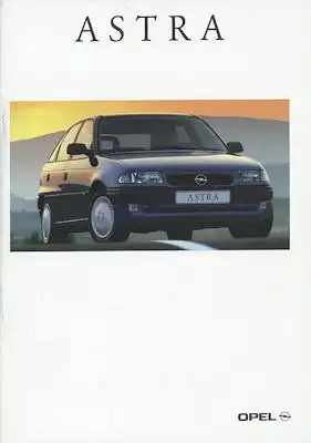 Opel Astra Prospekt 2.1996