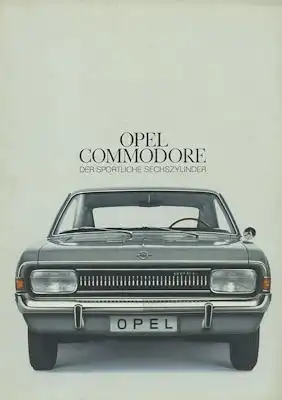 Opel Commodore A Prospekt 2.1967