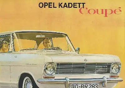 Opel Kadett A Coupé Prospekt 1.1965