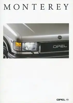 Opel Monterey Prospekt 1.1993