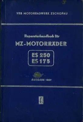MZ ES 175 250 Reparaturanleitung 1957
