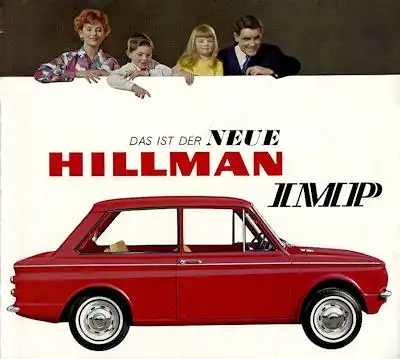 Hillman Imp Prospekt 1960er Jahre