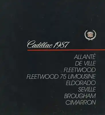 Cadillac Programm 1987