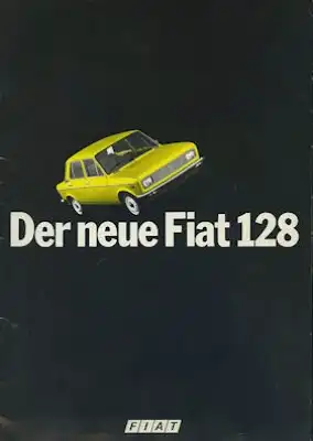 Fiat 128 Prospekt ca. 1976