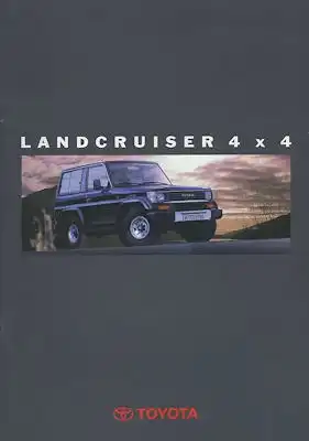Toyota Land Cruiser 4x4 Prospekt 8.1993
