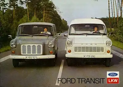 Ford Transit Prospekt 9.1974
