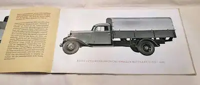 Opel Blitz 3,5 Ltr. Prospekt 1930er Jahre