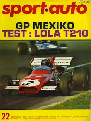 Sport Auto 1970 Heft 12