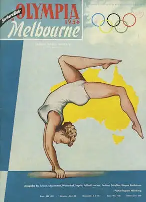 Gehard Bahr Jahres-Sport-Meister Olympia in Melbourne 1956 Heft 7
