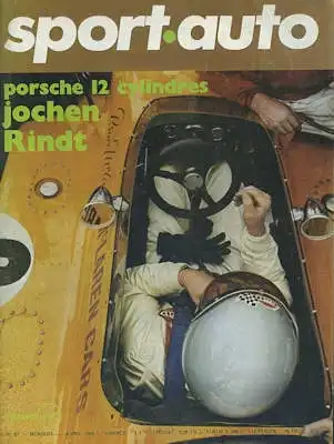 Sport Auto Avril 1969 Heft No. 87 f
