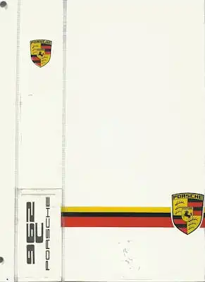 Porsche 962 C Technische Info. + Ersatzteilliste 1985