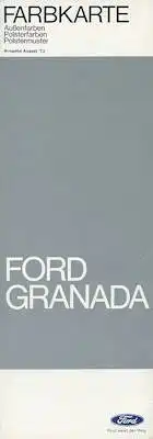 Ford Granada Farben 8.1973