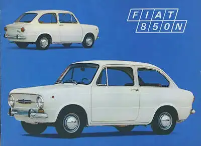 Fiat 850 N Prospekt 3.1972