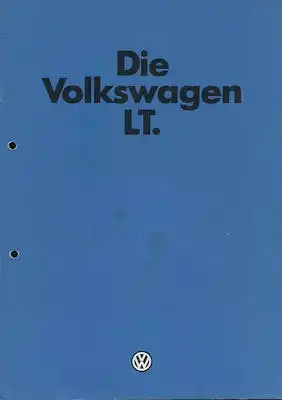 VW LT Prospekt 9.1981