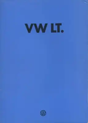 VW LT Prospekt 8.1975