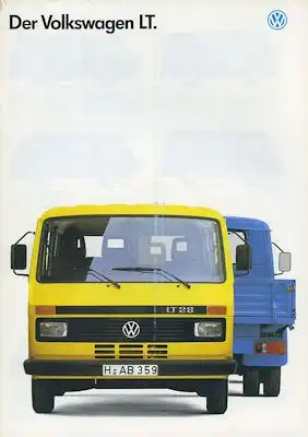 VW LT Prospekt 1.1991