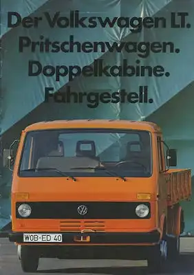 VW LT Prospekt 2.1983