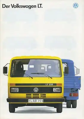 VW LT Prospekt 1.1990