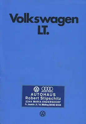 VW LT Prospekt 8.1976