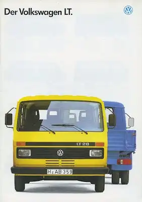 VW LT Prospekt 7.1987