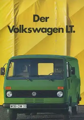 VW LT Prospekt 1.1984