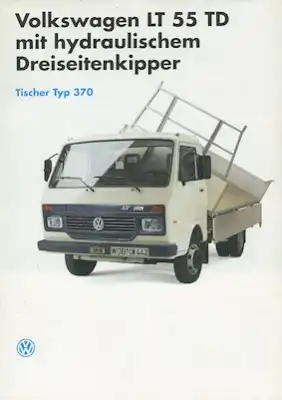 VW LT 55 TD Prospekt 2.1993