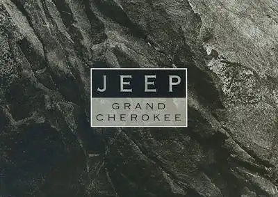 Jeep Grand Cherokee Prospekt 9.1992