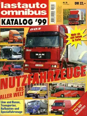 Lastauto + Omnibus Katalog Nr. 28 1999