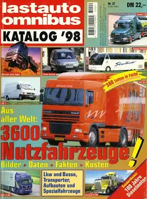 Lastauto + Omnibus Katalog Nr. 27 1998