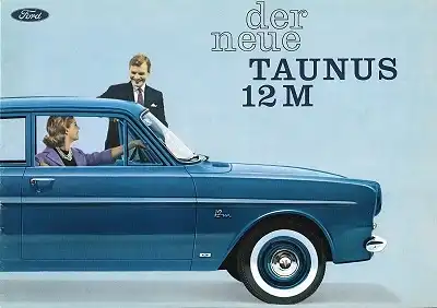 Ford Taunus 12 M P 4 Prospekt 1962