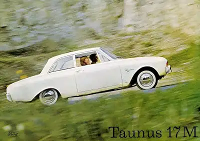 Ford Taunus 17 M Prospekt ca. 1961