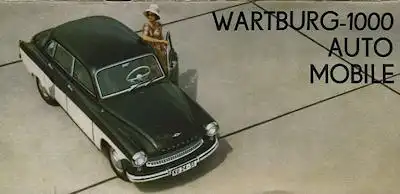 Wartburg 1000 Prospekt 1964