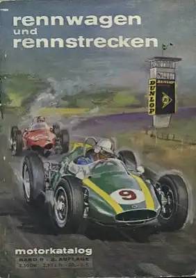 Motorkatalog Rennwagen und -strecken Band 9 1962