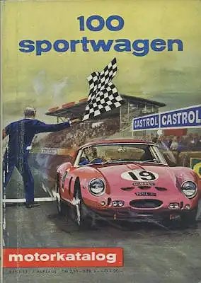 Motorkatalog 100 Sportwagen Band 13 1962