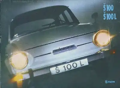 Skoda S 100 / 100 L Prospekt 1969