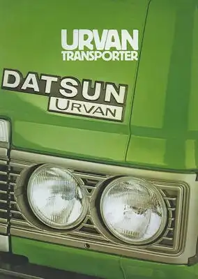 Datsun Urvan Prospekt ca. 1982