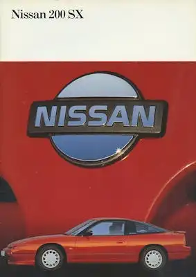 Nissan 200 SX Prospekt 1989