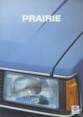 Nissan Prairie Prospekt 1984