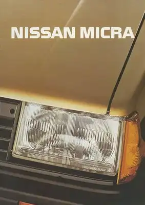 Nissan Micra Prospekt ca. 1983