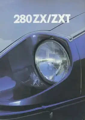 Datsun 280 ZX / ZXT Prospekt 1982