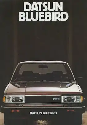 Datsun Bluebird Prospekt ca. 1980
