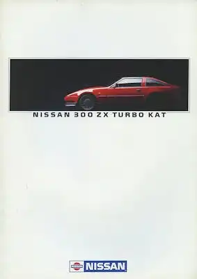 Nissan 300 ZX ZX Turbo Kat Prospekt 1987