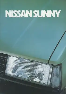 Nissan Sunny Prospekt ca. 1983