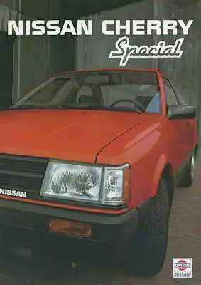 Nissan Cherry Special Prospekt ca. 1983