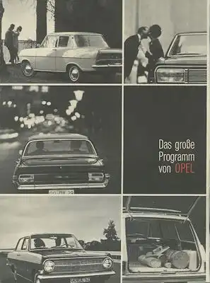 Opel Programm 1965