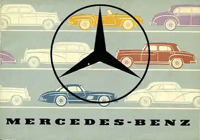 Mercedes-Benz Programm ca. 1955 Reprint
