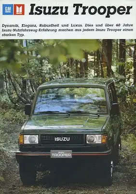 Isuzu Trooper Prospekt 1987