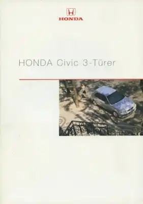 Honda Civic 3 Türer Prospekt 9.2000